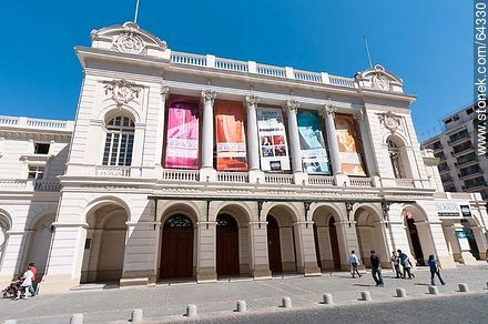 Teatro Municipal sobre la calle Agustinas - Chile - Otros AMÉRICA del SUR. Foto No. 64330