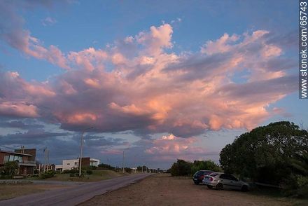 Nubes de atardecer - Departamento de Maldonado - URUGUAY. Foto No. 65743