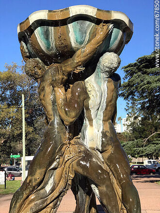 Fountain of the Athletes - Department of Montevideo - URUGUAY. Photo #67850