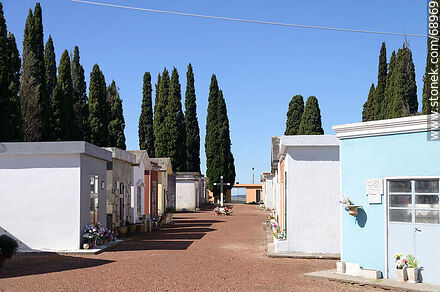 Pantheons in the cemetery - Durazno - URUGUAY. Photo #68969