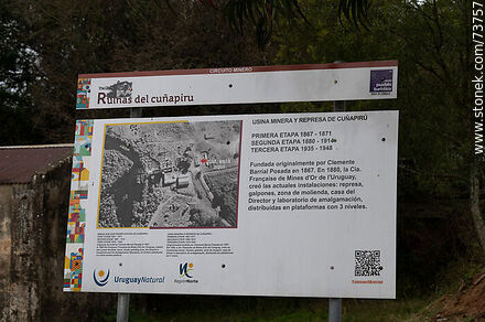 Cuñapirú Ruins mining circuit poster - Department of Rivera - URUGUAY. Photo #73757