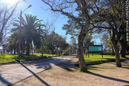 Plaza de Tupambaé - Department of Cerro Largo - URUGUAY. Photo #74225