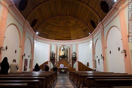 Parroquia Nuestra Señora del Carmen. Misa - Departamento de Cerro Largo - URUGUAY. Foto No. 74429