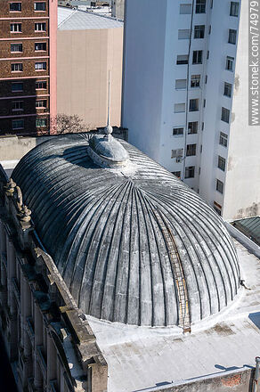 Ateneo de Montevideo. Skylight dome - Department of Montevideo - URUGUAY. Photo #74979