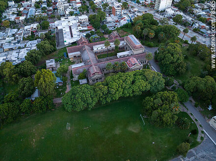 Vista aérea del predio donde estaba ubicada la Facultad de Veterinaria (2022) - Departamento de Montevideo - URUGUAY. Foto No. 78565