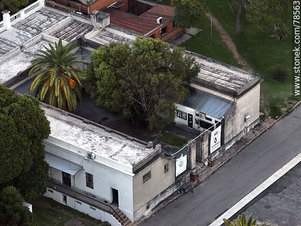 Aerial view of the old facilities of the Veterinary Faculty. - Department of Montevideo - URUGUAY. Photo #78563