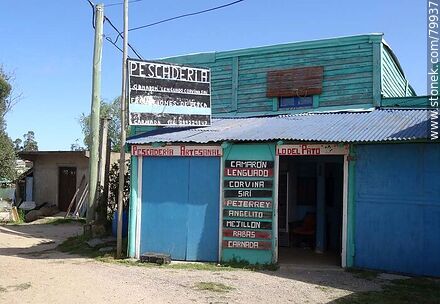 Pescadería artesanal - Departamento de Rocha - URUGUAY. Foto No. 79937