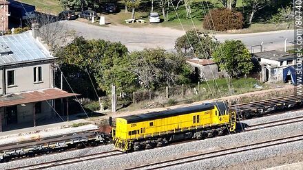 Aerial view of the Florida train station. May 2023 - Department of Florida - URUGUAY. Photo #80740