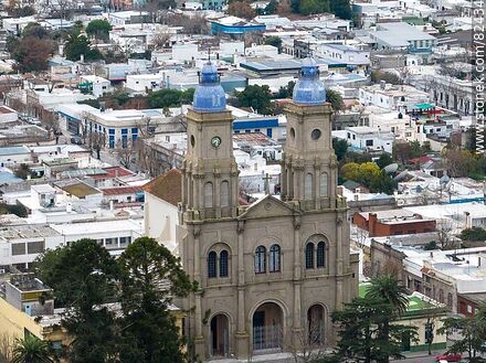 Aerial view of the Florida Cathedral - Department of Florida - URUGUAY. Photo #82434