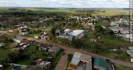 Vista aérea de Vichadero - Departamento de Rivera - URUGUAY. Foto No. 82819