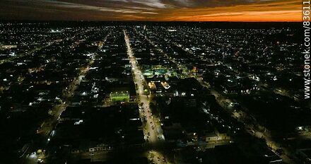 Aerial view of Col. Carlos Lecueder Ave. - Artigas - URUGUAY. Photo #83611