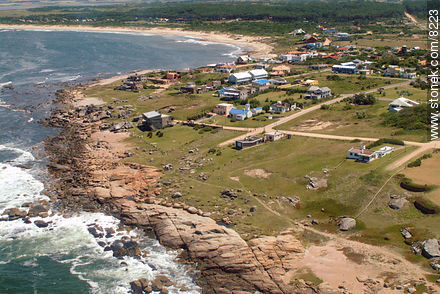 Aerial view of Jose Ignacio, - Punta del Este and its near resorts - URUGUAY. Photo #8223