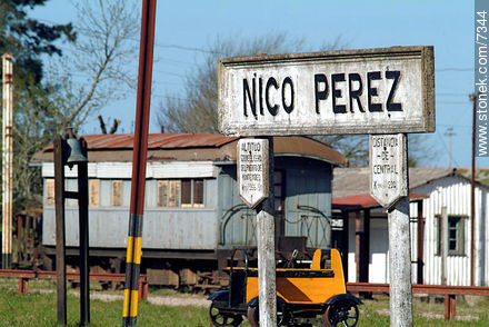 Nico Pérez train station - Department of Florida - URUGUAY. Photo #7344