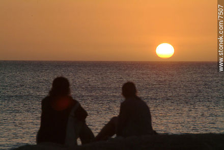 Sunset in Jose Ignacio - Punta del Este and its near resorts - URUGUAY. Photo #7507