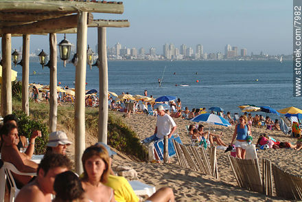Enjoying the beach - Punta del Este and its near resorts - URUGUAY. Photo #7982