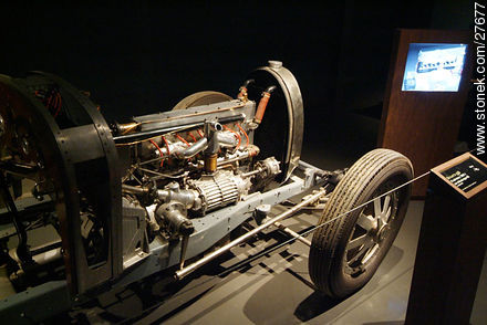 Bugatti engine 35B, 1931 - Region of Alsace - FRANCE. Photo #27677
