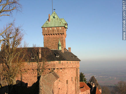 Castillo Haut-Koenigsbourg - Región de Alsacia - FRANCIA. Foto No. 28017