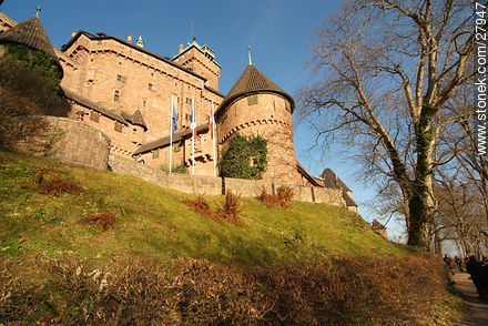 Haut-Koenigsbourg castle - Region of Alsace - FRANCE. Photo #27947