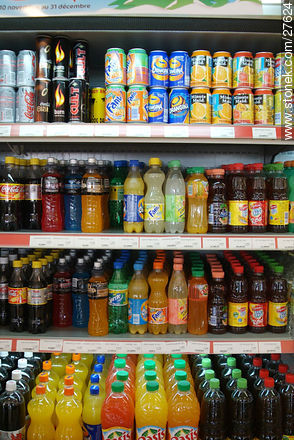Estantes de bebidas refrescantes -  - IMÁGENES VARIAS. Foto No. 27624