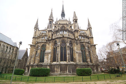 Cathedral of Reims in the Champagne-Ardenne région -  - FRANCE. Photo #27653
