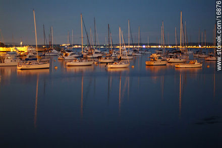 Port when the sun rises - Punta del Este and its near resorts - URUGUAY. Photo #16876