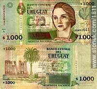 $1000 = USD 50 -  - URUGUAY. Photo #1811