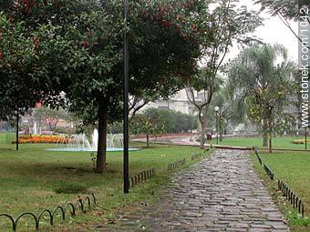 Plaza Fabini. - Department of Montevideo - URUGUAY. Photo #1042