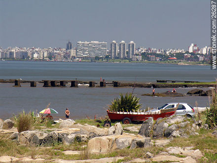Vista desde Punta Gorda - Departamento de Montevideo - URUGUAY. Foto No. 26287