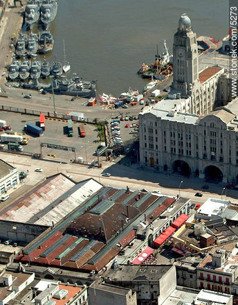 Rambla 25 de Agosto. Mercado del Puerto. - Departamento de Montevideo - URUGUAY. Foto No. 5273
