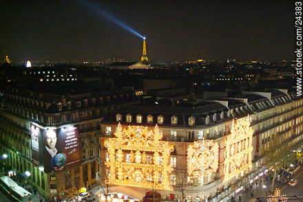 Desde la terraza de las galerías Lafayette - París - FRANCIA. Foto No. 24383