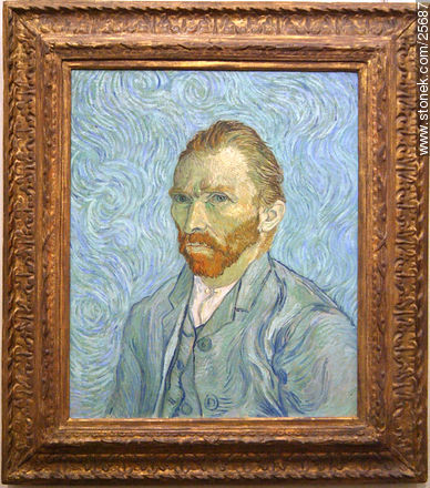 Vincent Van Gogh. Portrait de l'artiste (1887) - Paris - FRANCE. Photo #25687
