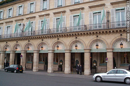 Hotel Le Meurice en la Rue de Rivoli - París - FRANCIA. Foto No. 25871