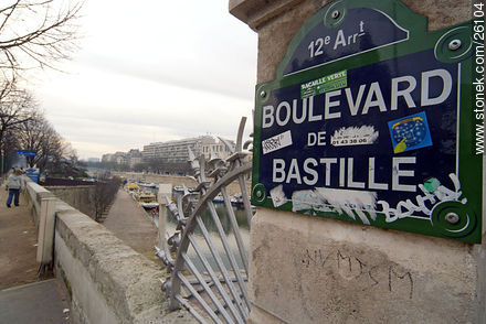 Boulevard de la Bastille. - París - FRANCIA. Foto No. 26104