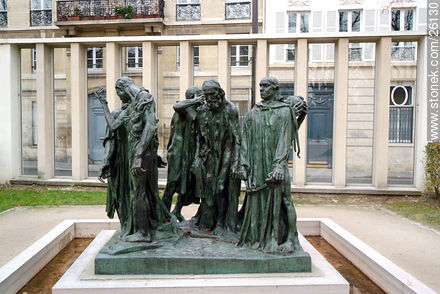 Esculturas de Auguste Rodin - París - FRANCIA. Foto No. 26130