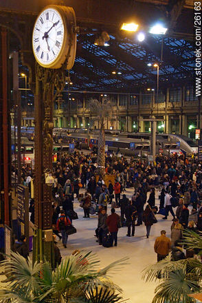 Gare de Lyon - París - FRANCIA. Foto No. 26163