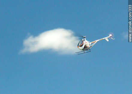 Coastguard helicopter. - Punta del Este and its near resorts - URUGUAY. Photo #333