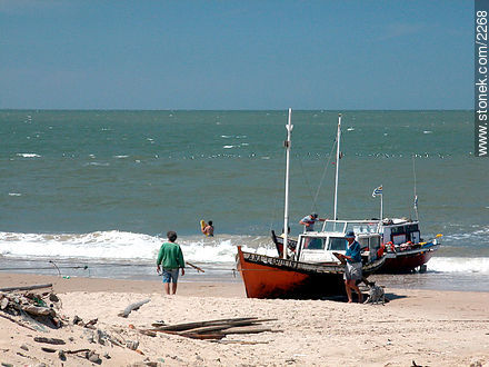 Fishing boats arrival. - Department of Rocha - URUGUAY. Photo #2268