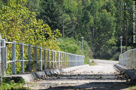 Puente de acceso al Parque - Departamento de Lavalleja - URUGUAY. Foto No. 29814
