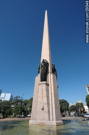 Obelisco a los Constituyentes de 1830. - Departamento de Montevideo - URUGUAY. Foto No. 29548