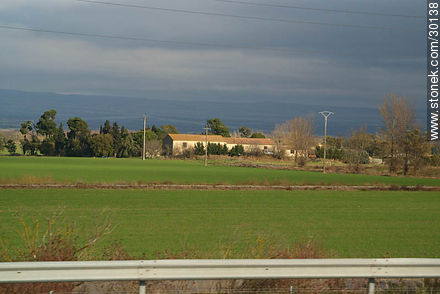 Landscape of the region of Midi-Pyrénées - Region of Languedoc-Rousillon - FRANCE. Foto No. 30138
