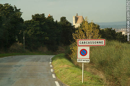 City of Carcassonne - Region of Languedoc-Rousillon - FRANCE. Foto No. 30252