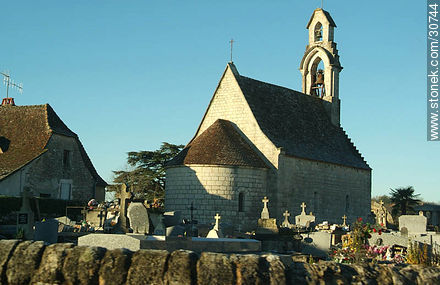 Cementery in Rocamadour - Region of Midi-Pyrénées - FRANCE. Photo #30744
