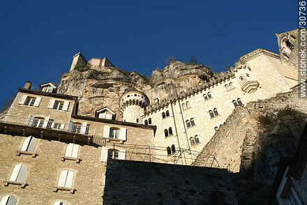 Cumbre de Rocamadour - Región de Midi-Pyrénées - FRANCIA. Foto No. 30736