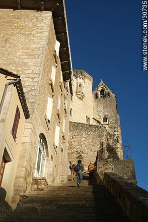 Rocamadour - Región de Midi-Pyrénées - FRANCIA. Foto No. 30735