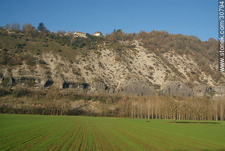 Landscape of Midi-Pyrenées - Region of Midi-Pyrénées - FRANCE. Photo #30794
