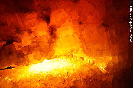 Cristales en las grutas de la Gran Roca - Aquitania - FRANCIA. Foto No. 30868