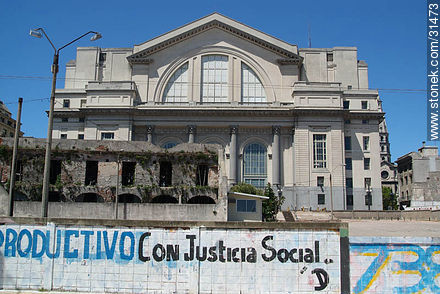 Banco de la República. Grafiti: 