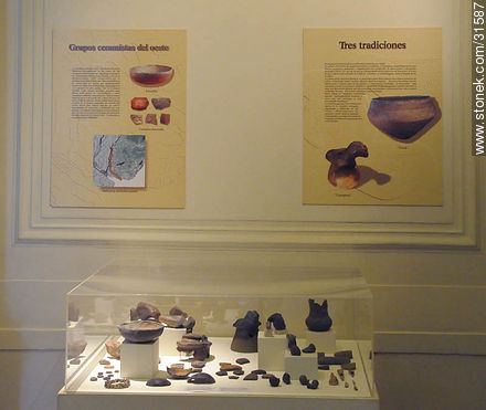Ceramistas del oeste. Museo de Arte Precolombino - Departamento de Montevideo - URUGUAY. Foto No. 31587