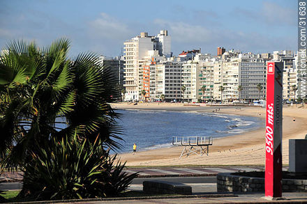 Pocitos beach - Department of Montevideo - URUGUAY. Photo #31638