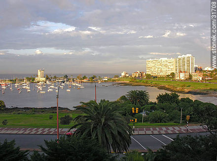 Puerto del Buceo al amanecer - Departamento de Montevideo - URUGUAY. Foto No. 31708